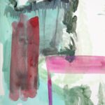 bevlagte aardlaag 2025 mixed media on paper 32 x 24 cm